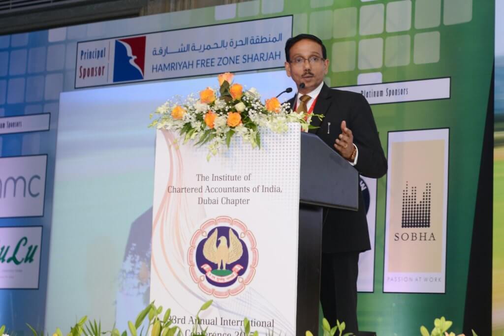 With dignitaries | Raju Menon